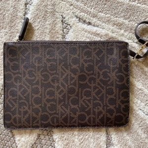 CK logo clutch